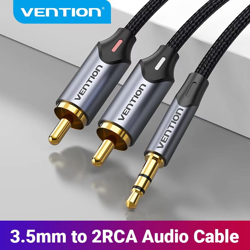 Genius Home Cinema - Vention كابل RCA 1.5 متر 2