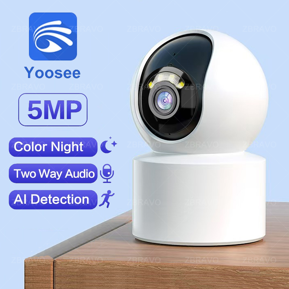 Home Cinema Sony - Yoosee 5MP WiFi الأمن PTZ كاميرا
