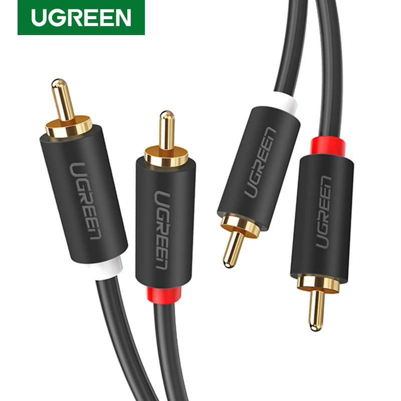 Genius Home Cinema - UGREEN 2RCA إلى 2 RCA الذكور
