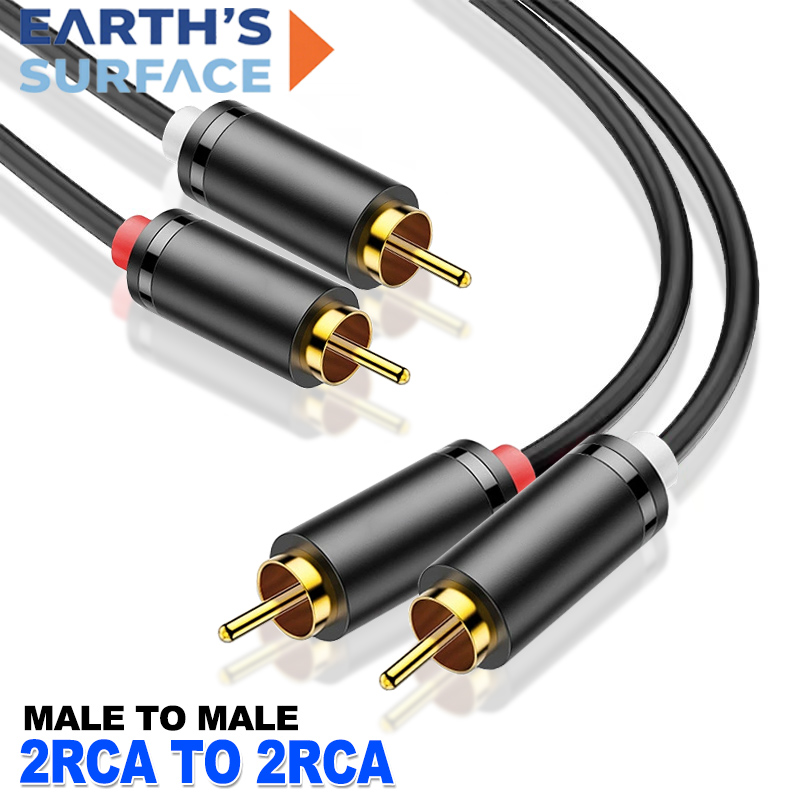 Genius Home Cinema - المزدوج كابل RCA HIFI ستيريو 2