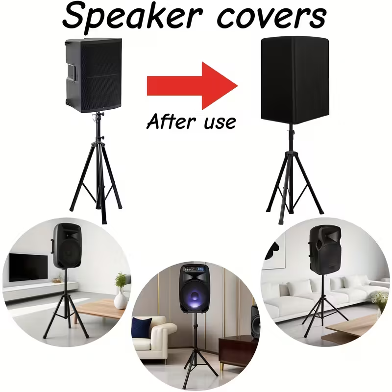 أغطية سماعات متينة سوداء من قم - مراجعة Home Cinema Installation وسعره