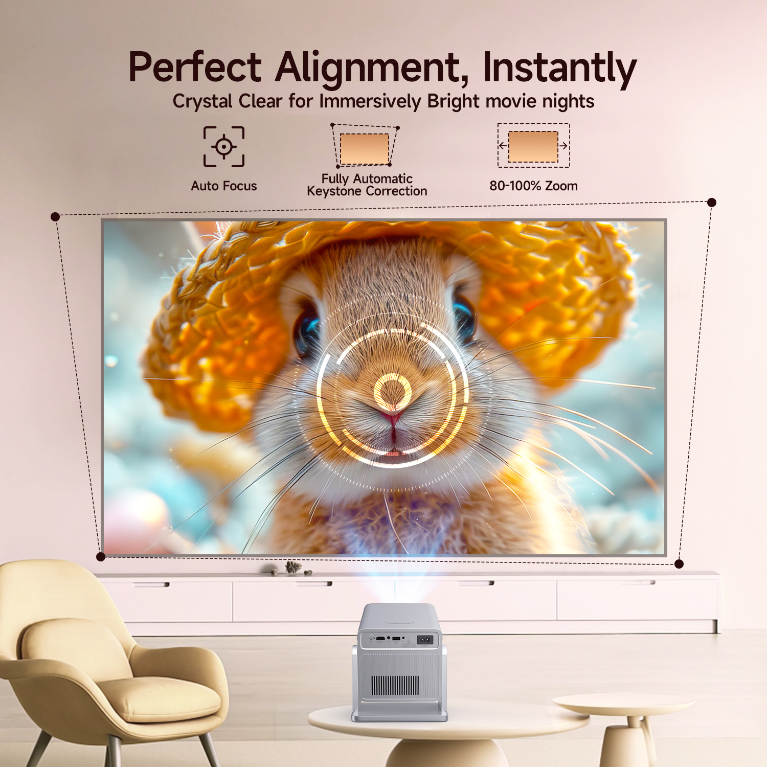 جهاز عرض Magcubic 8K HD 1080P  - مراجعة Home Cinema Led Projector وسعره