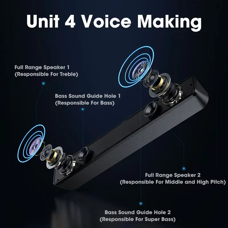 مكبر صوت ساوند بار بتقنية البل - مراجعة Soundbar Bluetooth Home وسعره