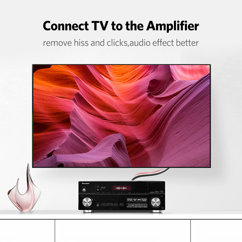 UGREEN 2RCA إلى 2 RCA الذكور إ - مراجعة Genius Home Cinema وسعره