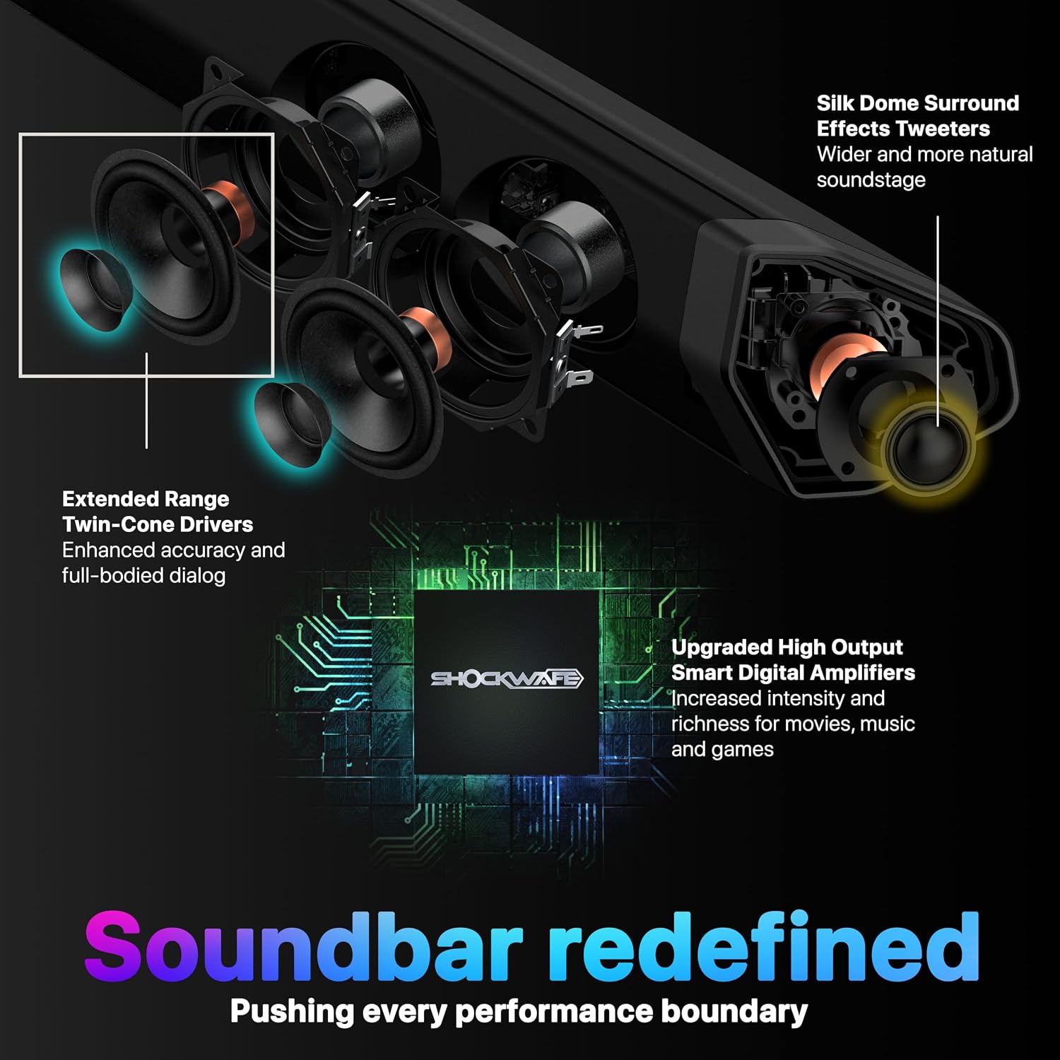 نظام ساوند بار شوك ويف 9.2.4 م - مراجعة Home Cinema Atmos وسعره