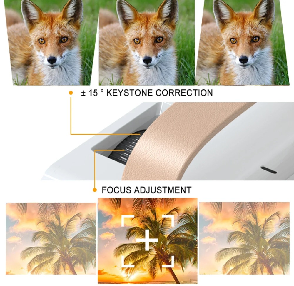 جهاز عرض ذكي محمول 4K مسرح منز - مراجعة Home Cinema Projector 4K وسعره