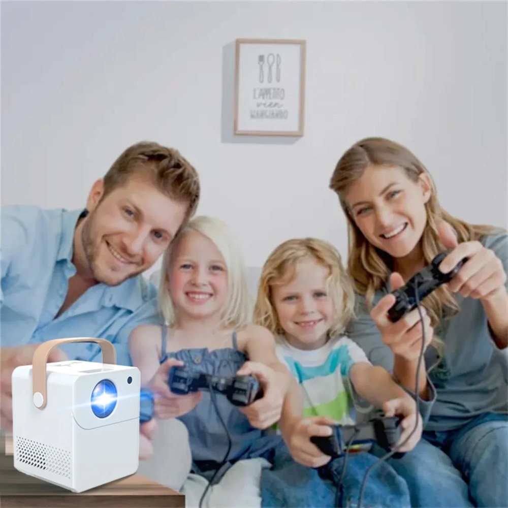 جهاز عرض ذكي محمول 4K مسرح منز - مراجعة Home Cinema Projector 4K وسعره